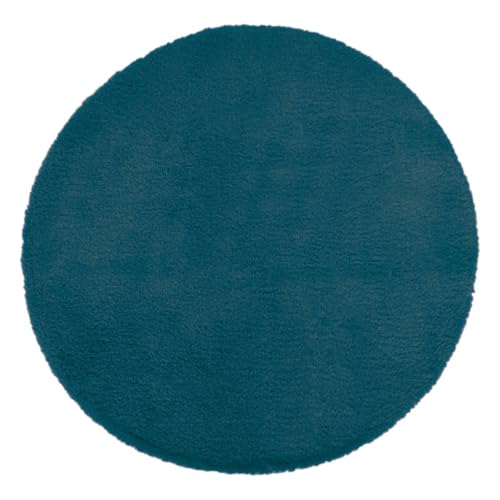 Atmosphera - Tapis Extra Doux - Effet Fourrure - Bleu... - Maison & Cuisine Amazon France à 20.89€