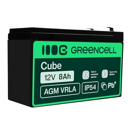 GreenCell® Batteria al piombo AGM 12V 8Ah Accumulatore... - Jouets & Jeux en promo à 13.78€