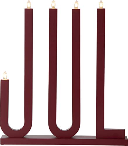 Star Candelabro para Ventana, Rojo - Deal du jour à 18.41€