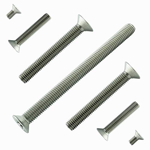 Tornillos de cabeza avellanada M12 x 130 mm (20 unidades)... - Bricolage & Outils Amazon Espagne à 23.43€