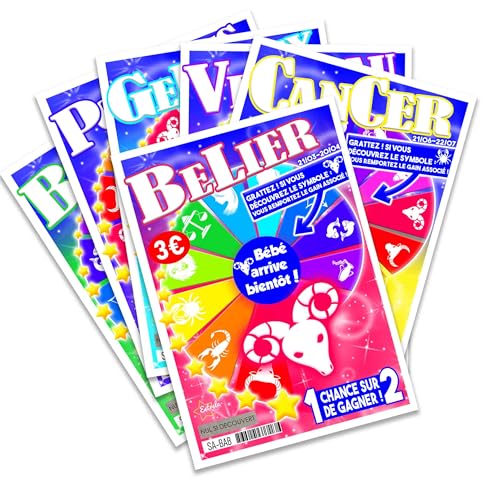 Carte à gratter Annonce Grossesse - Papy - Mamie - Tata... - Bébé & Puériculture Amazon France à 2.80€