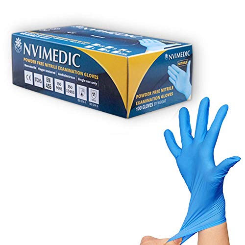 Tri-Titans Unisex Nvi Nitrile Glove, Blue, L Pack of 100 UK - Maison & Cuisine Amazon Royaume-Uni à 6.79€
