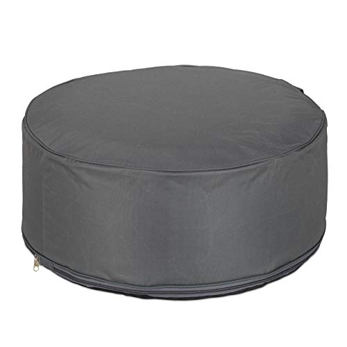 Relaxdays Inflatable stool, outdoor pouf for camping &... - Sports & Fitness en promo à 24.04€
