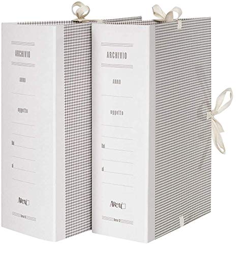 25 CARTELLE ARCHIVIO CON LEGACCI DORSO 18 CM - MISURA 24X34... - Fournitures Bureau Amazon Italie à 1.46€