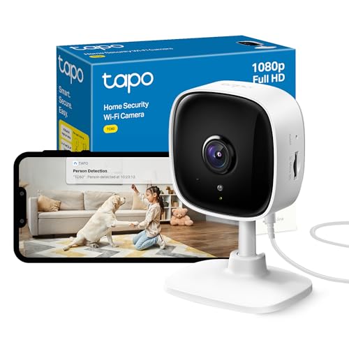Tapo TC60 Indoor Camera House Security Camera, WiFi Camera... - High-Tech & Électronique Amazon Royaume-Uni à 14.99€