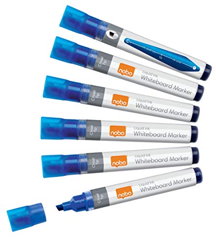 Nobo Pennarelli per Lavagna Bianca a Inchiostro Liquido... - Amazon Italie à 5.58€