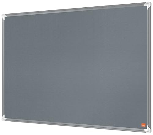Nobo Premium Plus Felt Notice Board 900x600mm – Grey |Pin... - High-Tech & Électronique Amazon Royaume-Uni à 40.09€