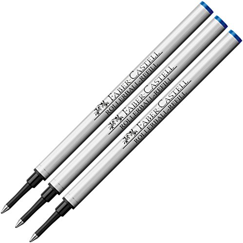 Faber-Castell 148712 Lot de 3 recharges pour stylo roller... - Fournitures Bureau Amazon France à 12.99€