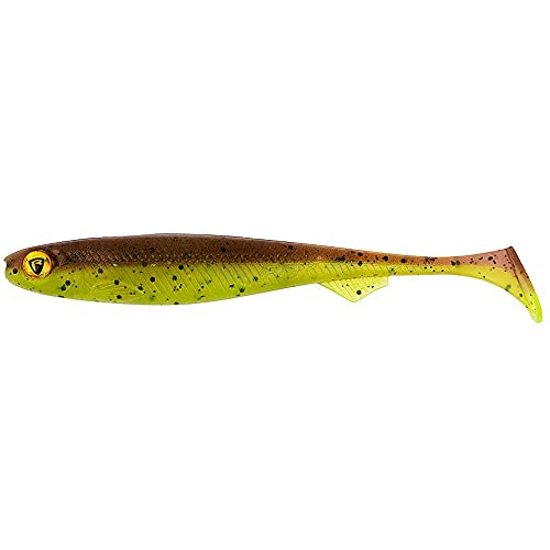 Fox Rage Slick Shad Ultra UV Gummiköder Green Pumpkin 9cm - Sports & Fitness Amazon Allemagne à 1.00€