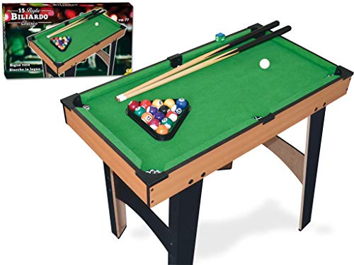Teorema 63770 - Billardtisch aus Holz für Kinder, komplett... - Jouets & Jeux Amazon Allemagne à 68.37€