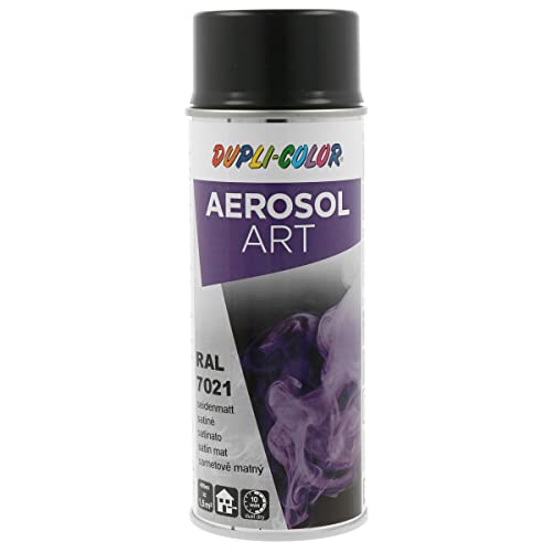 DUPLI-COLOR AEROSOL ART RAL 7021 schwarzgrau seidenmatt 400... - Sports & Fitness Amazon Allemagne à 8.99€