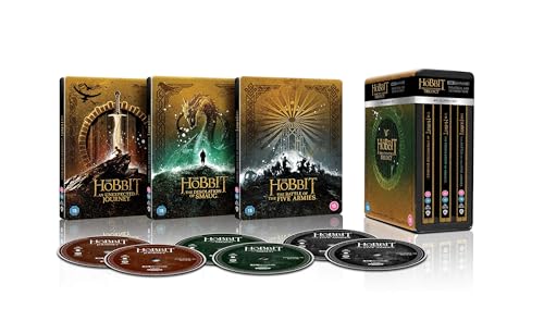 The Hobbit Trilogy: Steelbook Collection [Theatrical and... - Bricolage & Outils en promo à 120.00€