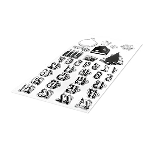 Rayher 50223000 Clear Stamps-Calendario de Adviento... - Bon plan à 6.65€