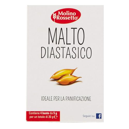 Molino Rossetto Malt diastasique, 20 g - Épicerie Amazon France à 2.00€