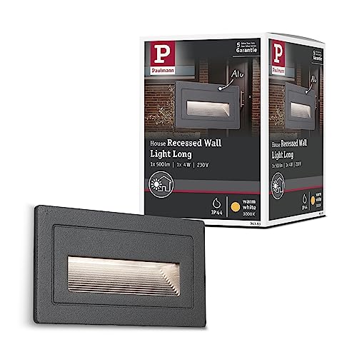 Paulmann 94383 Luminaria exterior LED, aplique empotrable... - Maison & Cuisine Amazon Espagne à 19.93€