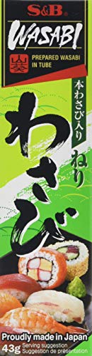 S&B Wasabi Paste, 43 g - Épicerie Amazon Royaume-Uni à 1.40€