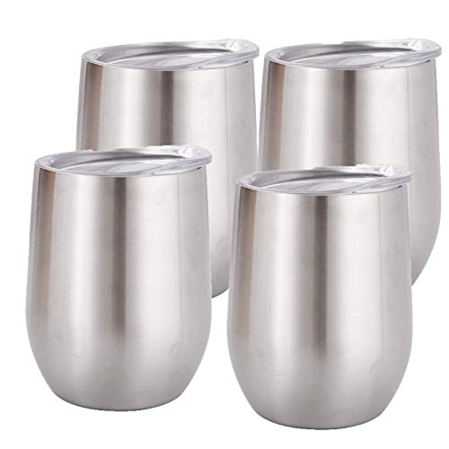 Gteller 12 oz bicchiere di vino in acciaio inossidabile... - High-Tech & Électronique Amazon Italie à 23.54€