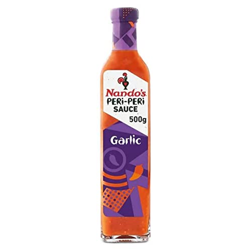 Nando's Peri-Peri Sauce Garlic 500g - Épicerie Amazon Royaume-Uni à 3.00€