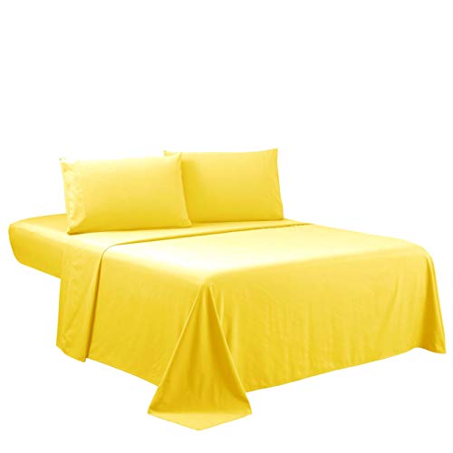 Sfoothome Parure de lit 4 pièces pour lit Double – Poche... - Maison & Cuisine Amazon France à 21.20€