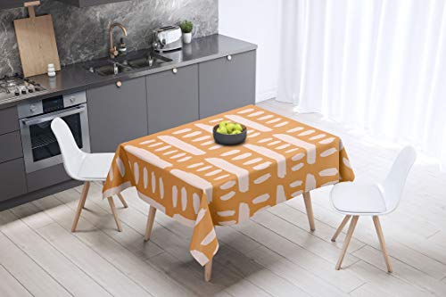 Le Jardin du Lin Küchendekoration, Tischdecke, Orange... - Maison & Cuisine Amazon Allemagne à 6.29€