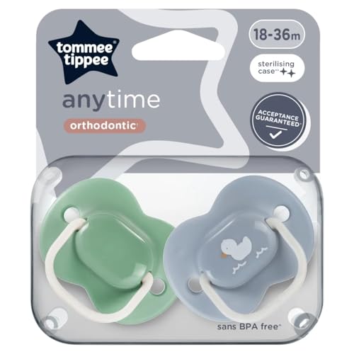 Tommee Tippee 2 Anytime Pacifiers 18-36 Months - Baby & Nursery Amazon UK à 4.00€