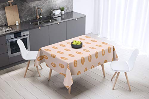 Le Jardin du Lin Küchendekoration, Tischdecke, Orange... - Maison & Cuisine Amazon Allemagne à 6.29€