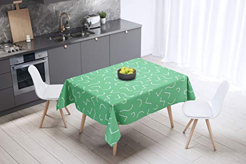 Le Jardin du Lin Küchendekoration, Tischdecke, Benzingrün... - Home & Kitchen Amazon Germany à 6.69€