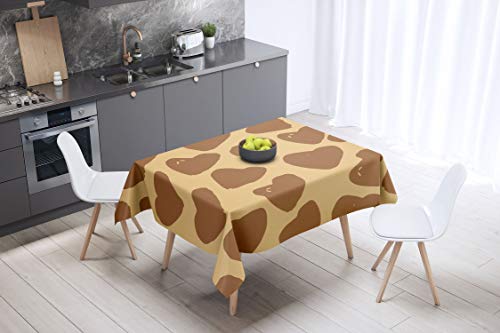 Le Jardin du Lin Küchendekoration, Tischdecke, Brauntöne... - Home & Kitchen Amazon Germany à 6.75€