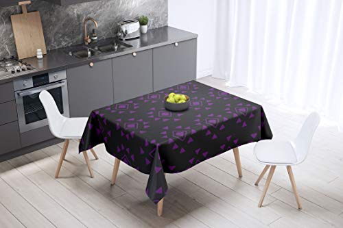 Le Jardin du Lin Küchendekoration, Tischdecke, Lila... - Maison & Cuisine en promo à 6.33€