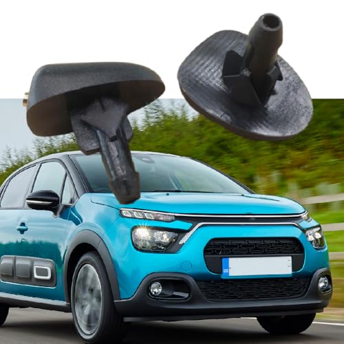 Riloer Pair Frontscheibe Scheibenwaschdüse für Citroen C3... - Auto & Moto en promo à 1.19€