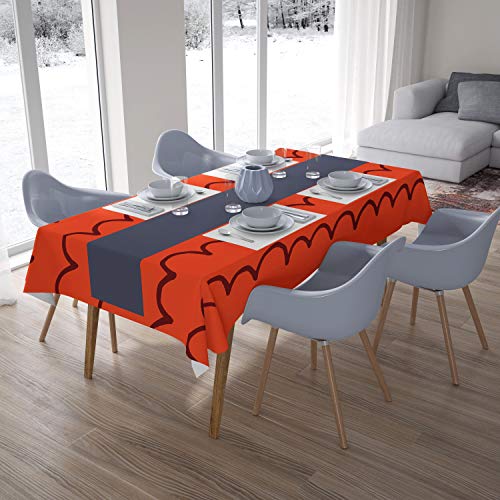Le Jardin du Lin Küchendekoration, Tischdecke, Orange... - Maison & Cuisine Amazon Allemagne à 7.90€