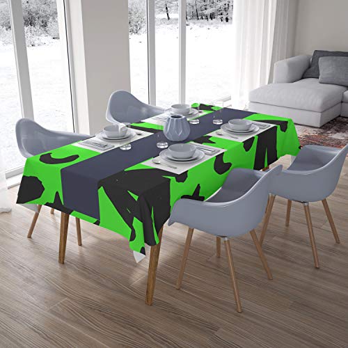 Le Jardin du Lin Küchendekoration, Tischdecke, Neongrüner... - Maison & Cuisine Amazon Allemagne à 8.16€