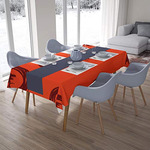 Le Jardin du Lin Küchendekoration, Tischdecke, Orange... - Amazon Germany à 7.80€