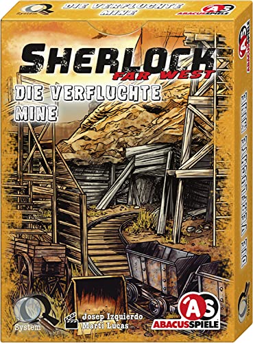 ABACUSSPIELE 48206 – Sherlock Far West – La Mine maudite... - Jouets & Jeux en promo à 8.72€
