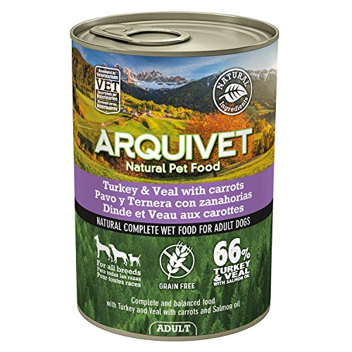 Arquivet Adult Pavo y Ternera con Zanahorias y Aceite de... - Animalerie en promo à 2.95€