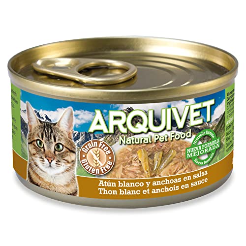 Arquivet Comida Húmeda para Gatos con Atún Blanco en Salsa... - Animalerie Amazon Espagne à 1.61€