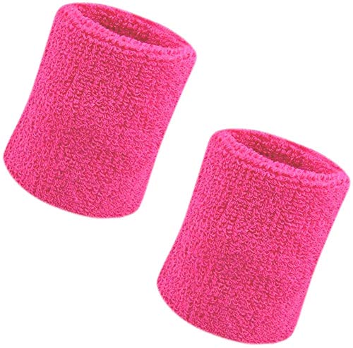 HshDUti Sweatband, Wrist Sweatband 2 Pack, 4 Inch Sports... - Sports & Fitness Amazon Royaume-Uni à 1.29€
