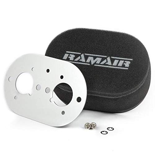 RAMAIR Carb Air Filters With Baseplate Weber 40 IDF 25mm... - Auto & Moto en promo à 39.64€