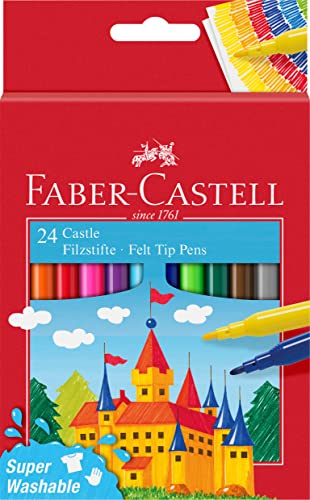 Faber-Castell 554202 - Estuche Cartón con 24 Rotuladores... - Auto & Moto Amazon Espagne à 2.43€