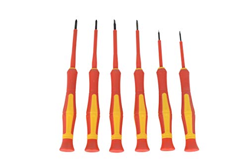 Brüder Mannesmann Feinmechniker-Schraubendrehersatz, VDE... - DIY & Tools Amazon Germany à 13.62€