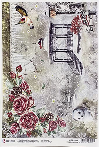 CIAO BELLA PAPER Frozen Garden Paper, Mixed, One Size en promo à 3,21€ (-70%) sur Amazon UK