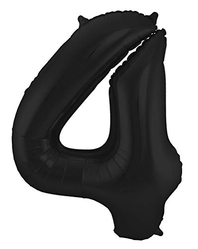 Folat 65934 Globo de Aluminio Número Figura 4 Negro... - Toys & Games Amazon Spain à 9.64€