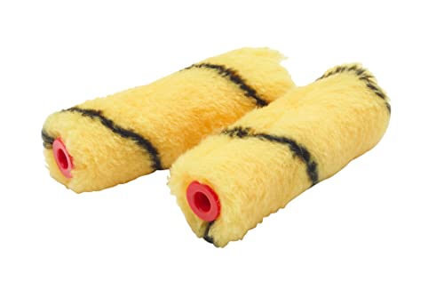 ProDec Lot de 2 mini-rouleaux 100 mm poils moyens, finition... - Auto & Moto Amazon France à 3.23€