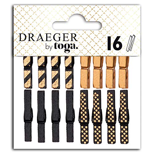 Toga - Pinzas para lenguas, color negro y dorado, 3 cm x... - Beauté & Parfums Amazon Espagne à 2.29€