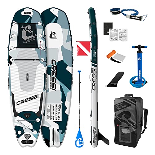 Cressi Tiger Shark Multitask Isup Set Aquamarine Camo 10'2'' en promo à 354,34€ (-58%) sur Amazon FR