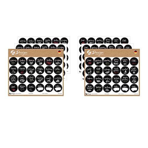 AVERY Zweckform 144 Gewürzaufkleber im Set (runde... - Maison & Cuisine Amazon Allemagne à 5.09€