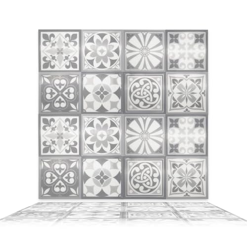 WALPLUS Purbeck Stone 16 Sheets Glossy 3D Tile Stickers... - Maison & Cuisine en promo à 5.17€