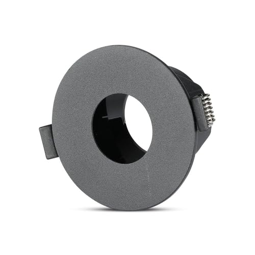 Support LED encastrable GU10 rond couleur noir avec... en promo à 3,17€ (-60%) sur Amazon FR