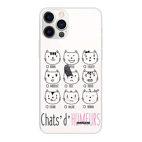 Evetane Carcasa para iPhone 12/12 Pro, diseño de Gatos de... - High-Tech & Électronique en promo à 10.49€