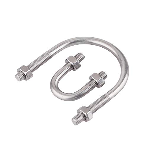 BOZONLI U-Bolt 304 Stainless Steel with Nuts Fastener... - Maison & Cuisine Amazon Royaume-Uni à 4.89€